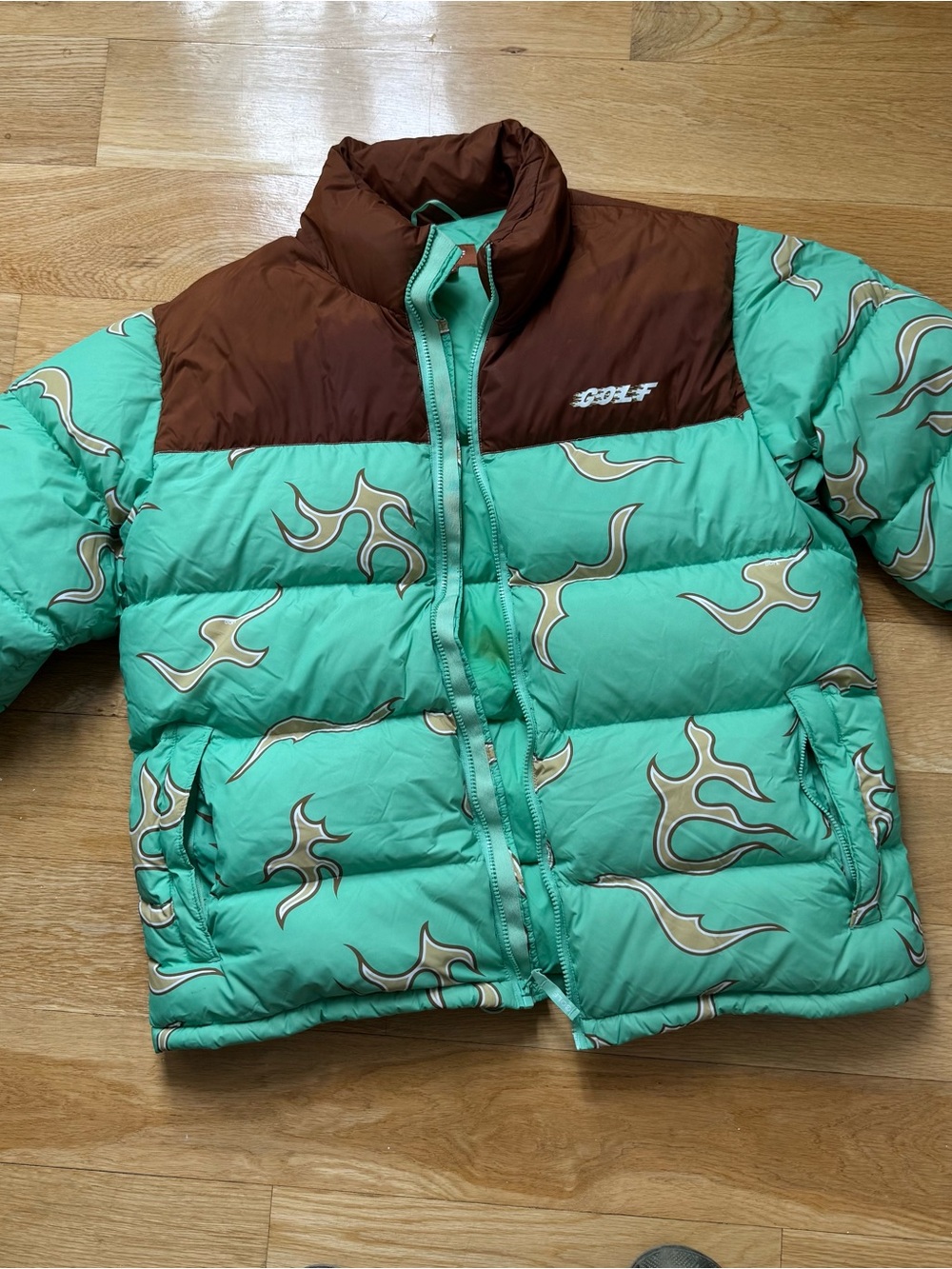 Golf Wang Flame Puffer Jacket